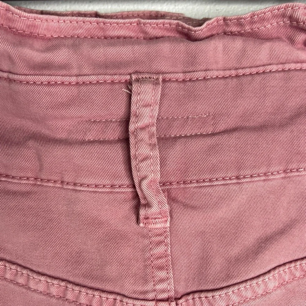 Boden Mauve Pink‎ Utility Chino Skirt High Waist Paper Bag Pockets Cotton 12